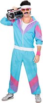 Vermanto Trainingspak - Carnaval - Kostuum - Fout - Verkleedkostuum - Carnavalskleding - New Kids - 80s - Heren - Dames - Blauw - XL