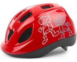 Kinderhelm Robot Cm | Rood | Maat: 52-56