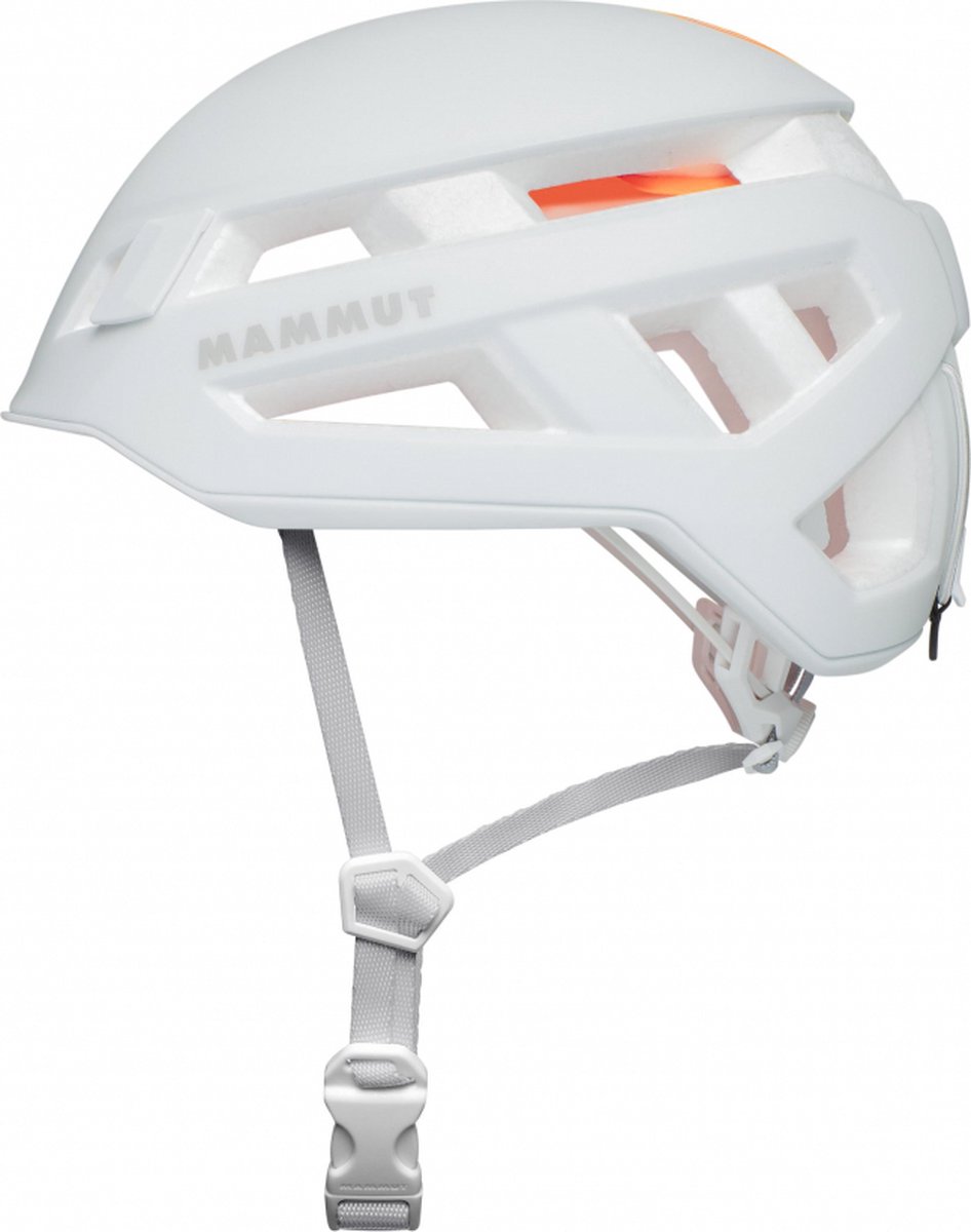 Mammut Crag sender zeer lichte en betrouwbare helm Wit maat 2