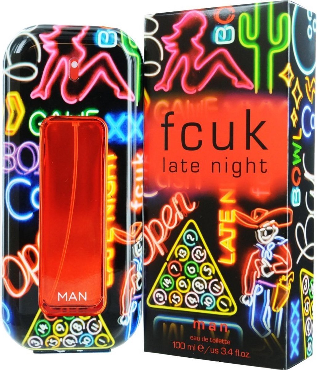 French Connection - Herenparfum - FCUK Late Night Man - Eau de toilette 100 ml