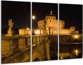Pont de peinture sur toile | Jaune, marron, noir | 120x80cm 3 Liège