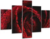 Peinture sur verre rose | rouge noir | 100x70cm 5Liège | Tirage photo sur verre |  F001674