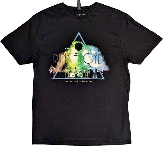 Merchcode LADIES PINK FLOYD LOGO TEE - T-shirt con stampa - black/nero
