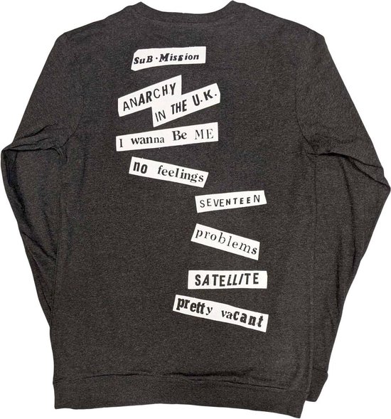 Sex Pistols - 100 Club Longsleeve shirt - L - Grijs