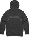 Metallica - 72 Seasons Charred Logo Hoodie/trui - M - Zwart