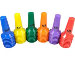 MDsport - Pionset - Pilonnen - Gekleurde pionnen set - 48 pionnen