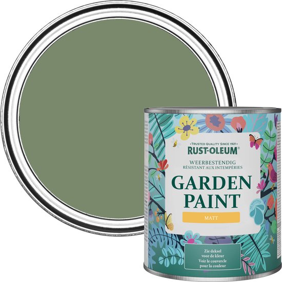 Rust-Oleum Vert Jardin Peinture Mat - Arbustes 750ml