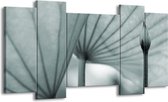 Peinture | Peinture sur toile fleur | Gris vert | 120x65cm 5 Liège | Tirage photo sur toile