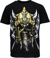 Viking Skull T-Shirt Glow in the Dark