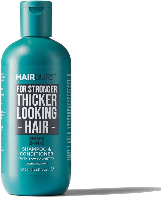 Hairburst For Stronger Thicker Looking Hair Mens 2 in 1 Shampoo