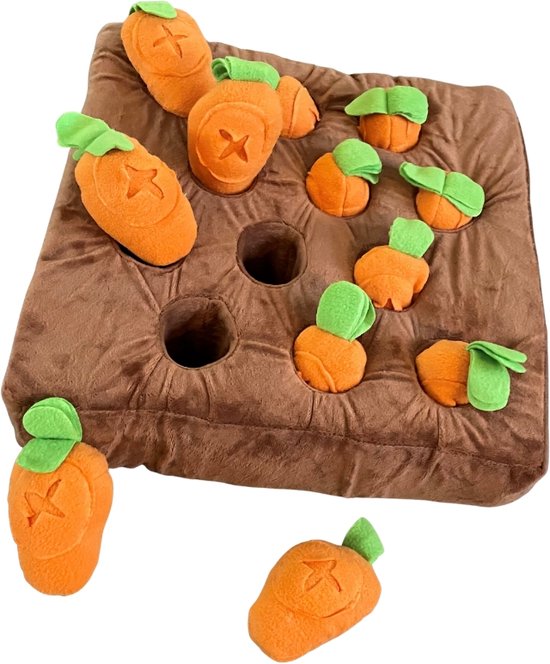 Dogzoo - Snuffelmat hond - Worteltaart - Snuffelmat - Likmat - Hondenpuzzel - Honden speelgoed - Hond - Labradoodle - Intelligentie