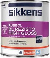Sikkens Rubbol BL Rezisto High-Gloss RAL9005 Gitzwart 2,5 Liter