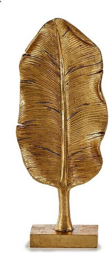 Decoratieve figuren Gouden Hars (6,5 x 33,3 x 10 cm)