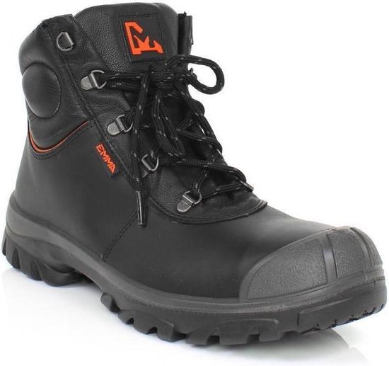 Emma Lukas D Werkschoenen - Hoog model - S3 - Maat 45 - Zwart | bol.com