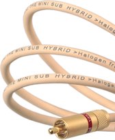 Van den Hul | The MINI Sub Hybrid | Coaxiale kabel | Subwooferkabel | 2 x RCA male | Gold plated connectors | 1 meter