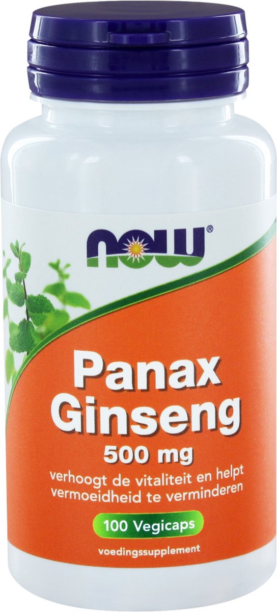 Now Foods - Panax Ginseng 500 mg per Capsule - 100 Capsules