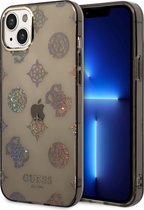Guess TPU Back Cover Telefoonhoesje voor Apple iPhone 14 Plus – Bescherm je Telefoon met Kleur Zwart & TPU Materiaal