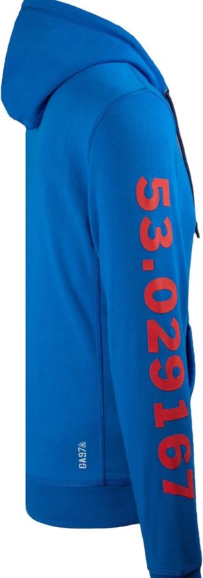 Gaastra Hoodie Vest trui - katoen/polyester - blauw | bol