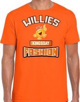 T-shirt Bellatio Decorations Oranje King's Day - mode willies kingsday - homme L
