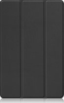 Hoes Geschikt voor Xiaomi Pad 5 Hoes Tri-fold Tablet Hoesje Case - Hoesje Geschikt voor Xiaomi Mi Pad 5 Hoesje Hardcover Bookcase - Zwart