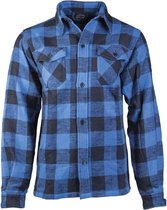 Houthakkershemd Canada Zwart/Blauw - Maat XL