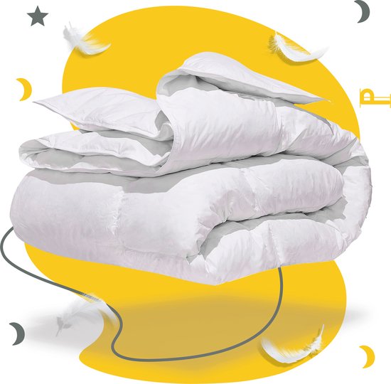 Sleep Comfy - Dons Series - All Year Dekbed Enkel | 140x200 cm - 30 dagen Proefslapen - Anti Allergie Dekbed - Eenpersoons Dekbed- Zomerdekbed & Winterdekbed
