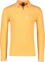 Hugo Boss polo lange mouw oranje