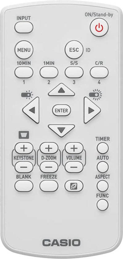 Télécommande CASIO XJ-F211WN, code article YT-161