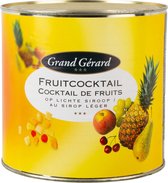 Grand Gérard Fruitcocktail op lichte siroop - Blik 2,6 kilo