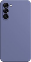 Hoesje Blauw - Geschikt voor Samsung Galaxy S23 - Blauw - Stevige Shockproof Case - TPU Cover met Siliconen Touch - Backcover Telefoonhoesje