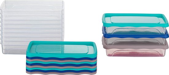Lock & Lock HPL806 vershouddozen multifunctionele dozen set 12-delig