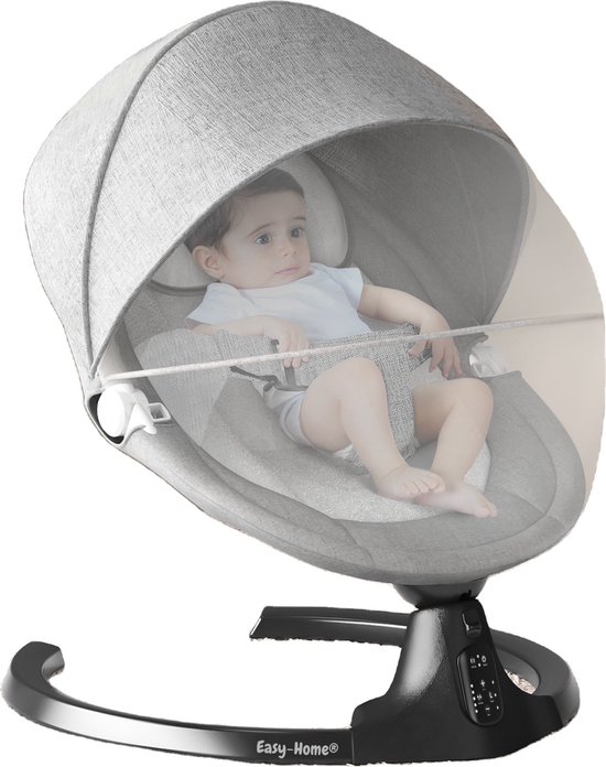 Transat électrique - Balançoire bébé - Swing Bébé - Table incluse -  Bluetooth - Bruit... | bol