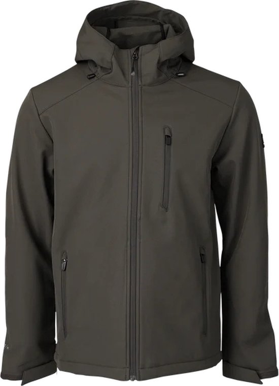 Brunotti Mib Heren Softshell Jas - Grijs - XL