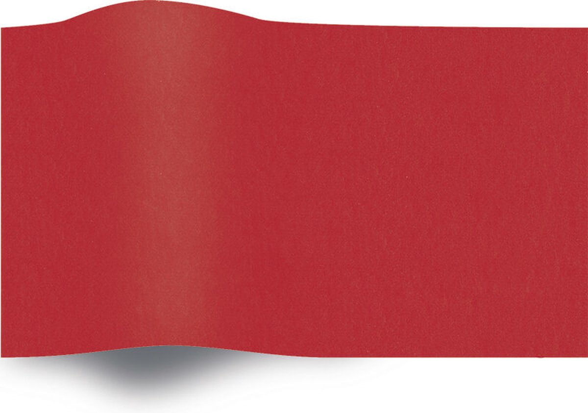 Vloeipapier 50x70cm rood