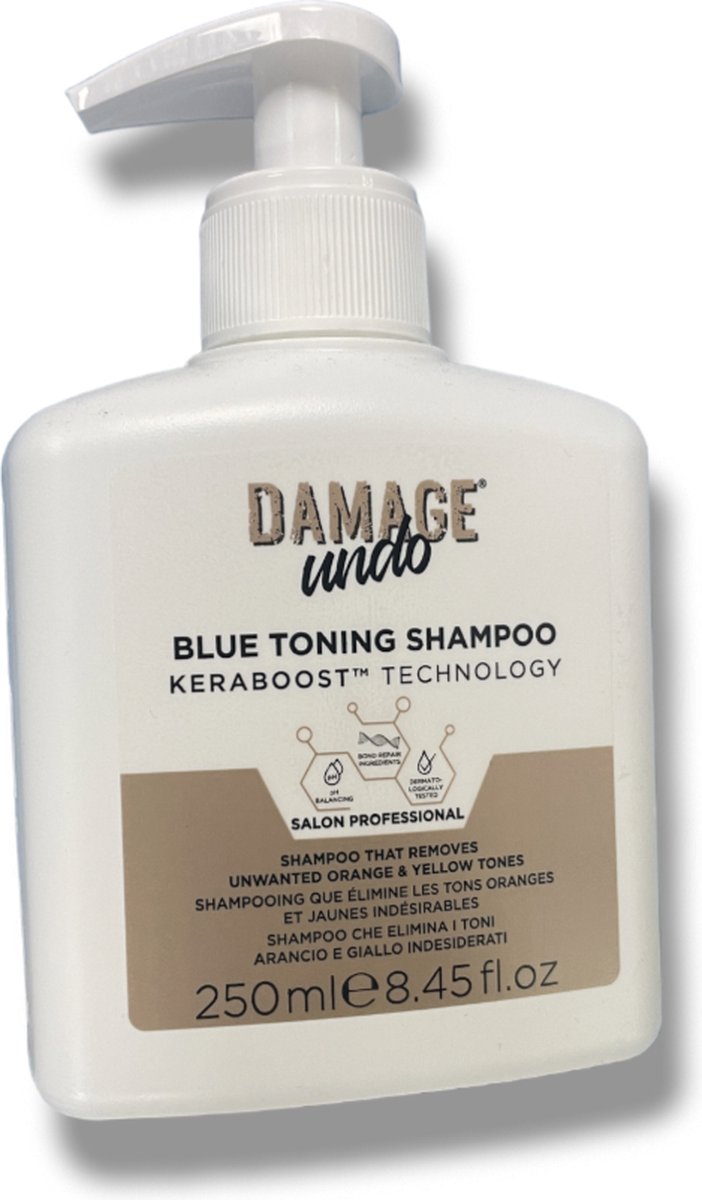 Damage Undo Blue Toning Shampoo