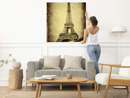 Old town | Old town | Kunst - 80x80 centimeter op Dibond | Foto op Dibond