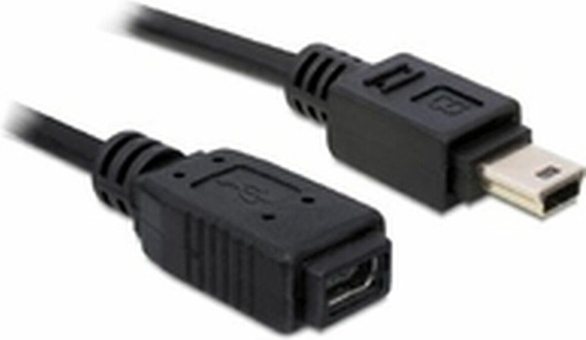 DeLOCK 82667 USB-kabel 1 m Zwart