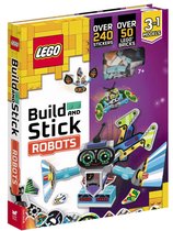 LEGO® Build and Stick Activity Box- LEGO® Books: Build and Stick: Robots