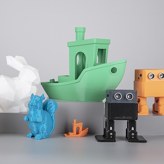 Kexcelled PLA K5 Orange Clair - ±0,03 mm - 1 kg - 1,75 mm - Filament pour imprimante 3D