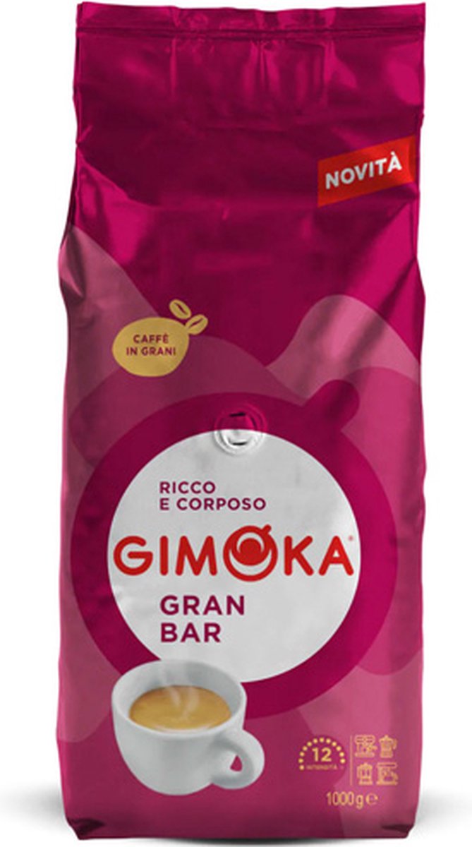 Gimoka Gran Bar - koffiebonen - 12 x 1 kg