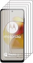 Screenprotector geschikt voor Motorola Moto G73 - 4x Gehard Glas Screen Protector GlassGuard