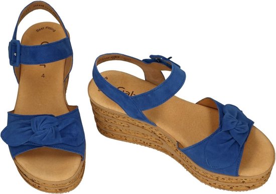 Gabor - Femme - bleu - sandales - taille 40 | bol.com