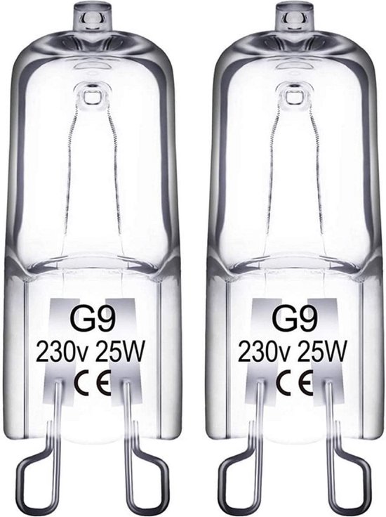 krijgen stap in Evaluatie G Master- 2 stuks halogeenlamp G9 25W helder | bol.com