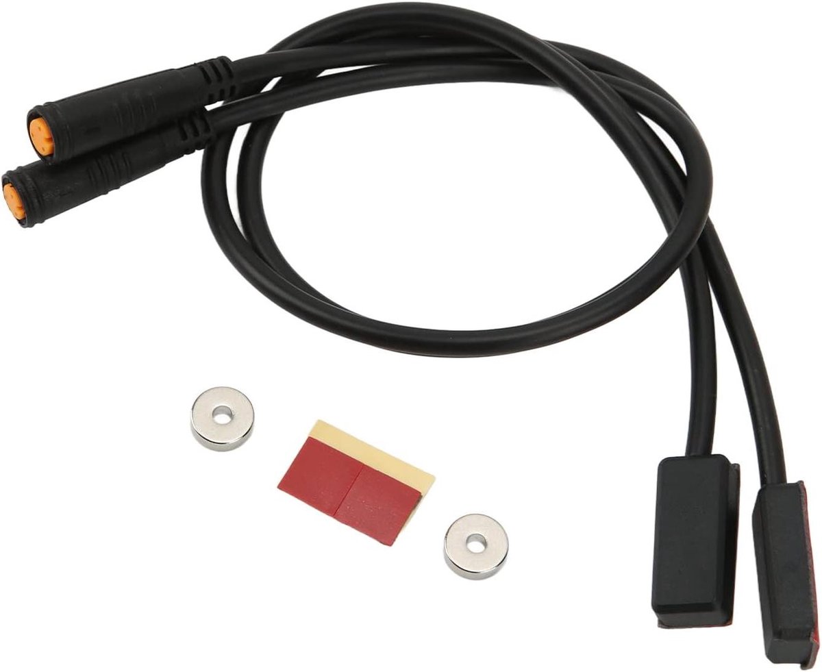 Remsensor - Elektrische Fiets - Hydraulisch - Waterdicht - Connector - Uitschakelbare Remhendel - Geschikt voor E-bikes - Zwart - Nordivar