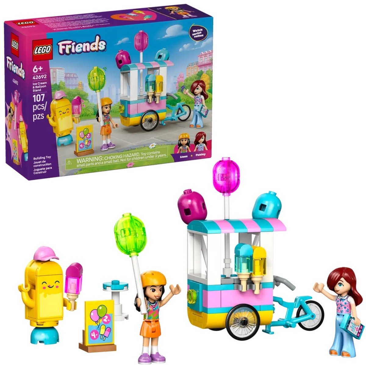 LEGO - Friends Ijsjes en Ballonnenkraam - Set 42692 — afbeelding 14