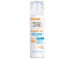 Garnier Ambre Solaire Super UV Over Make-Up Mist SPF 50+ - Gezicht - 75 ml