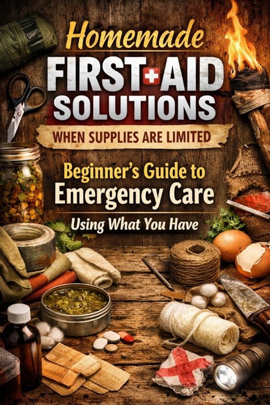 Homemade First Aid Solutions When Supplies Are Limited - cover