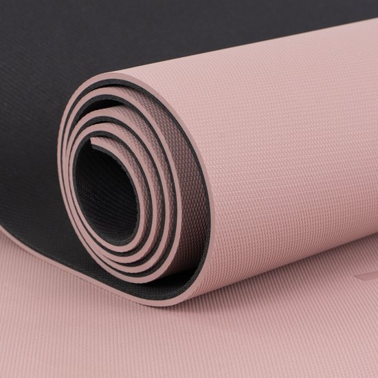 BAHE - Yogamat - Soft touch PRO - 173 x 61 x 0.5 cm - All Rounder mat - Mauve - Yoga van Bahe — afbeelding 3