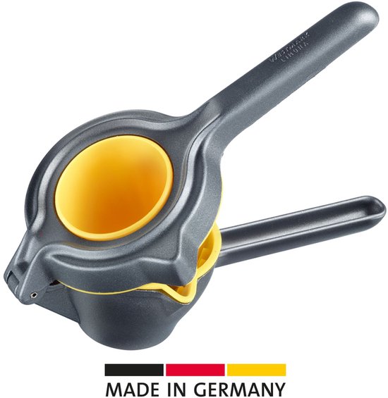 Westmark Lemon Squeezer Limona Black Edition - Citrus Juicer Manual voor Citroenen, Limoenen & Sinaasappels - Handjuicer in antraciet van Merkloos — afbeelding 2