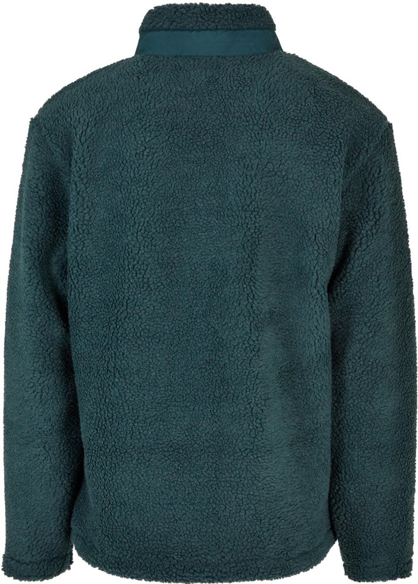 Urban Classics Basic Sherpa Jacket XXL Groen